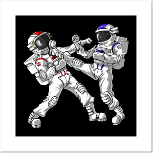 Astronaut Karate Posters and Art